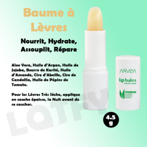 Baume à lèvres aloe vera 4.5g