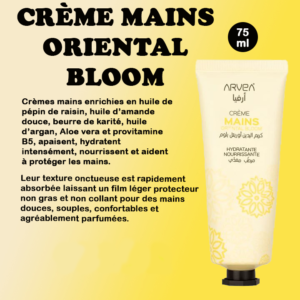 Crème mains oriental bloom 75ml