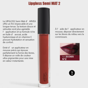 Lip gloss semi mat 2