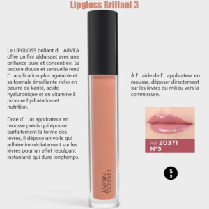 Lip gloss brillant 3