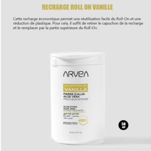 Recharge Roll-on vanille 50ml