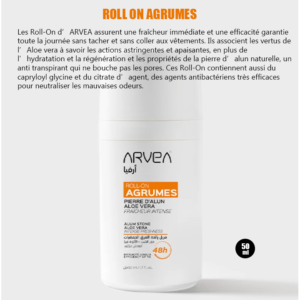 Roll-on agrumes 50ml