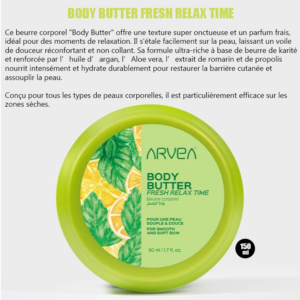 Beurre corporel fresh relax time 50ml