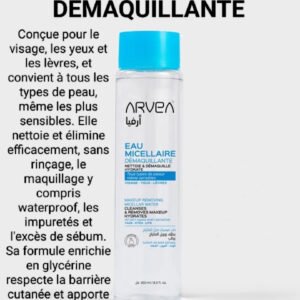 Eau micellaire démaquillante tout type 250ml