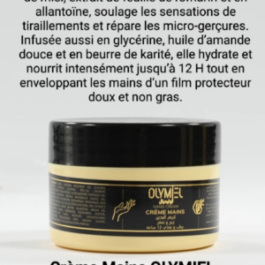Crème mains olymiel 110ml